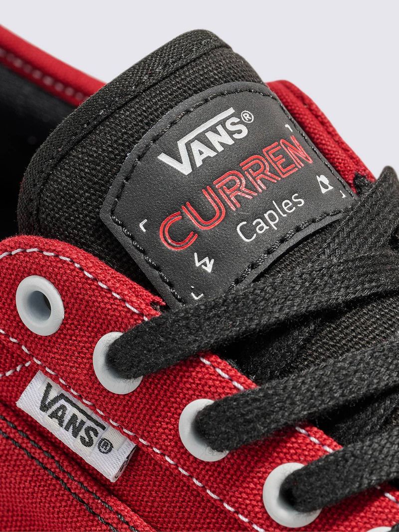 ZAPATILLA-UNISEX-Skate-Curren-Caples-ROJO-VANS