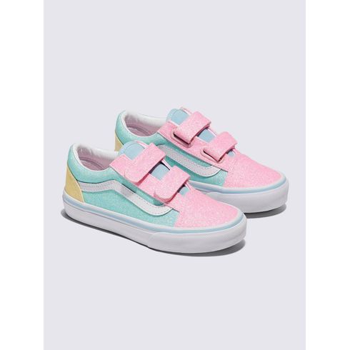 ZAPATILLA NINO OLD SKOOL V CELESTE VANS
