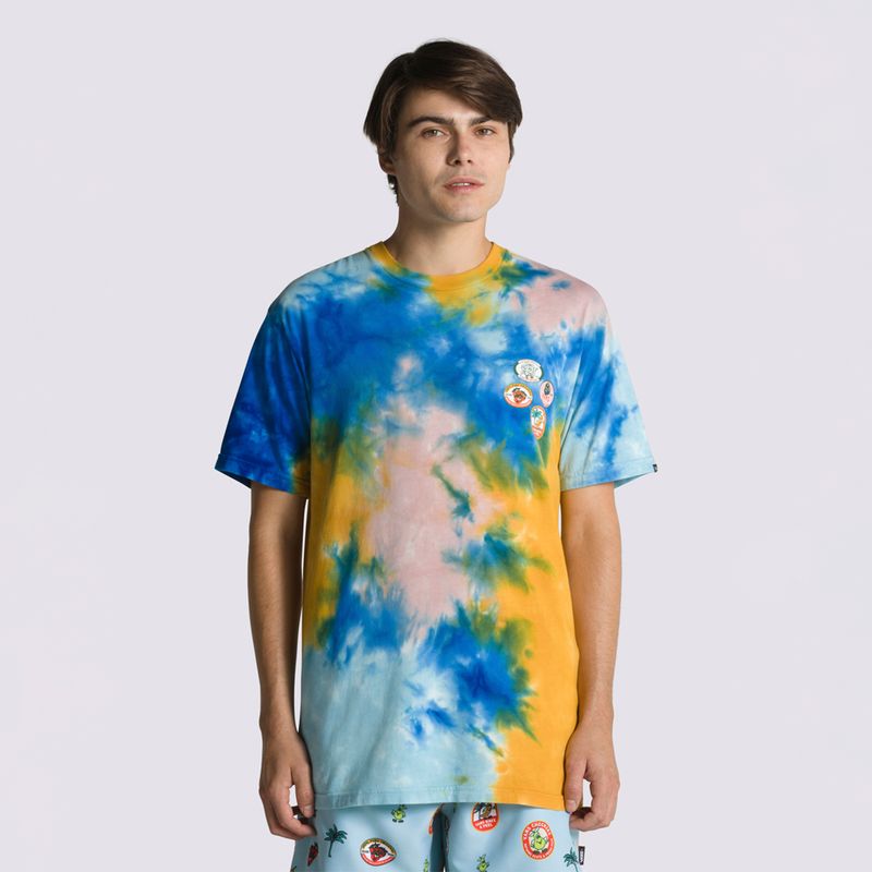 Polera-Fresh-Pear-Tie-Dye-SS-Tea-Blue-Glow-Vans-Teal