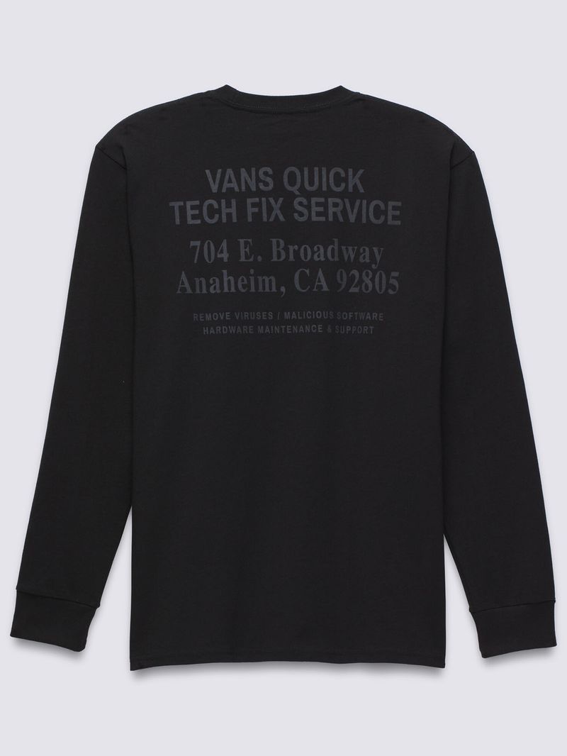 Polera-Manga-Larga-Hombre-Quick-Service-Ls-Negro-Vans