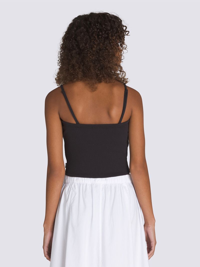 POLERA-S-M-CASUAL-MUJER-DREW-RIB-TUBE-TOP-NEGRO-VANS