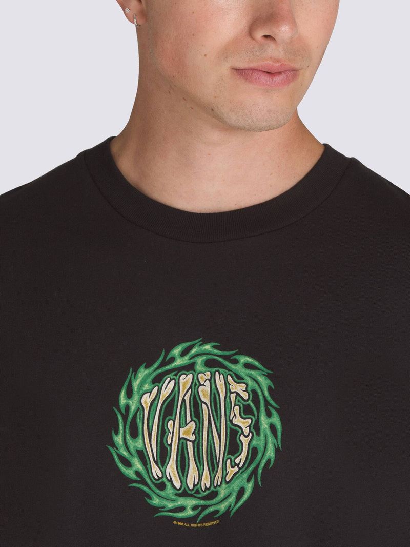 POLERA-M-C-CASUAL-HOMBRE-2K-FLAME-SS-NEGRO-VANS