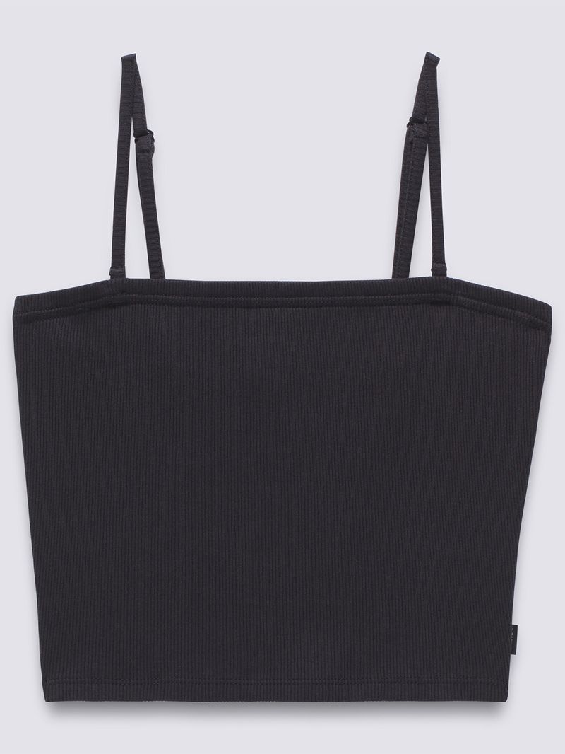 POLERA-S-M-CASUAL-MUJER-DREW-RIB-TUBE-TOP-NEGRO-VANS