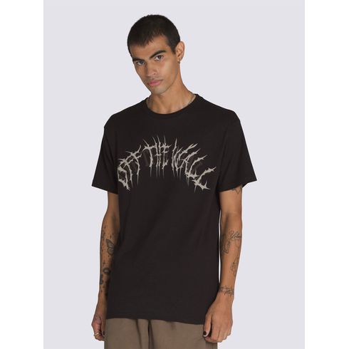 POLERA M/C CASUAL HOMBRE METAL ARCH SS NEGRO VANS