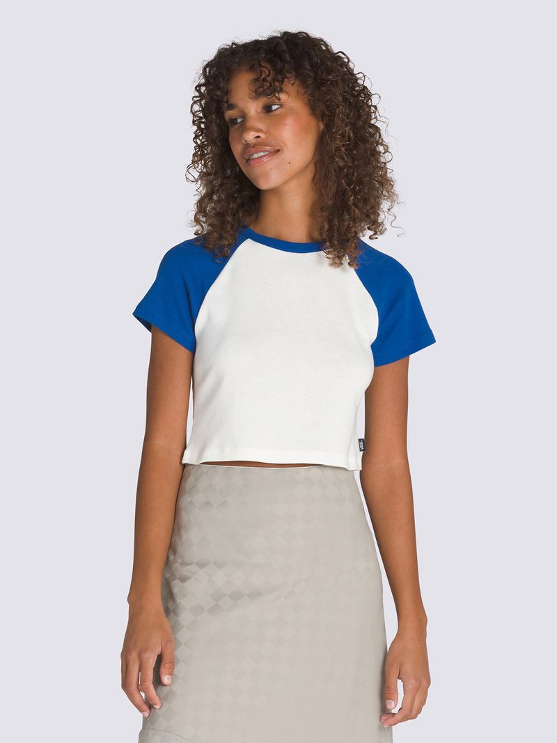 POLERA-M-C-CASUAL-MUJER-CLARE-RAGLAN-TEE-BLANCO-VANS