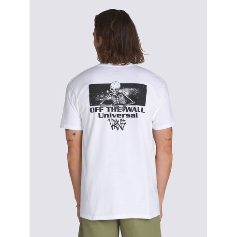 POLERA M/C CASUAL HOMBRE VANS UNIVERSE SS BLANCO VANS