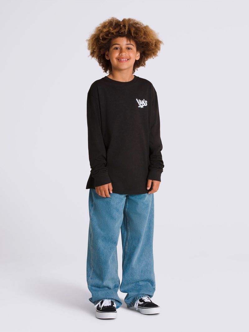 Polera-Manga-Larga-Nino-Blaster-Ls-Negro-Vans