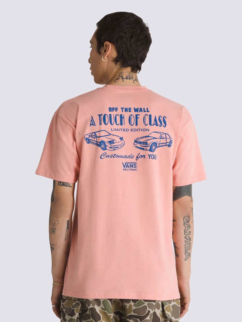 Polera-Manga-Corta-Hombre-Vans-Motors-Ss-Coral-Vans