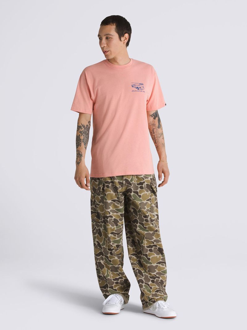 Polera-Manga-Corta-Hombre-Vans-Motors-Ss-Coral-Vans