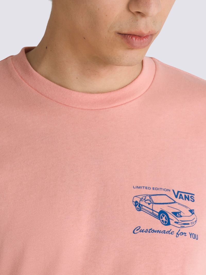 Polera-Manga-Corta-Hombre-Vans-Motors-Ss-Coral-Vans