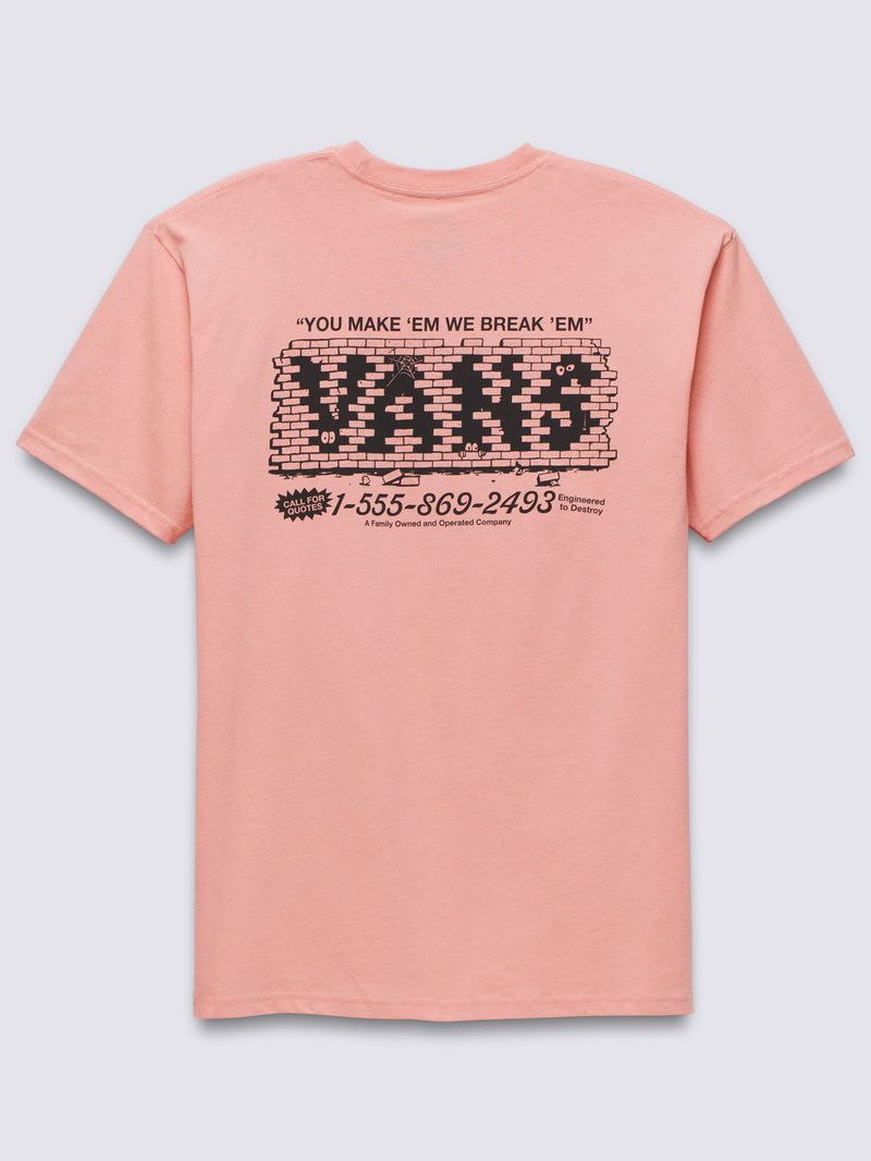 Polera-Manga-Corta-Hombre-Break-Made-Ss-Coral-Vans