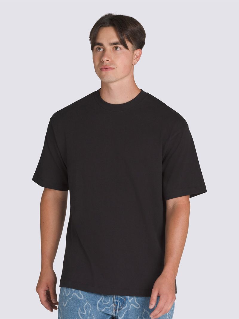 POLERA-M-C-CASUAL-HOMBRE-PREMIUM-SS-NEGRO-VANS