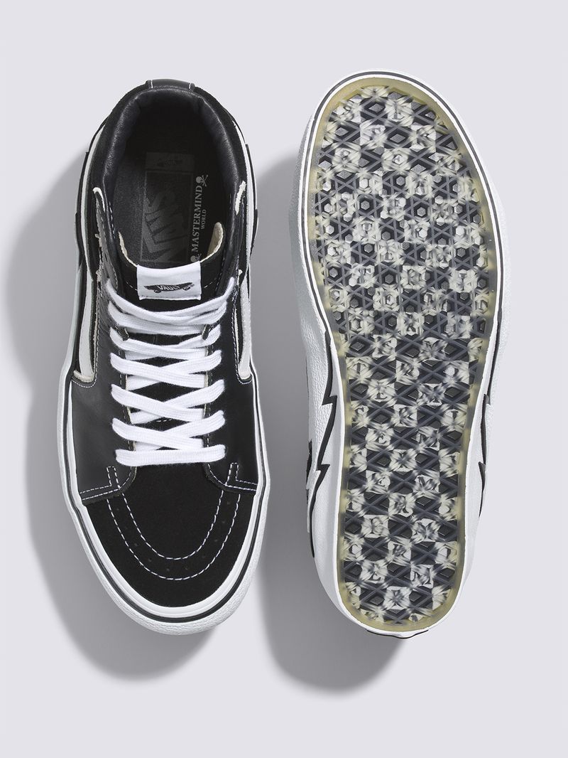 Zapatillas-Vans-x-MASTERMIND-JAPAN-SK8-Hi-Bolt-VLT-LX-Black