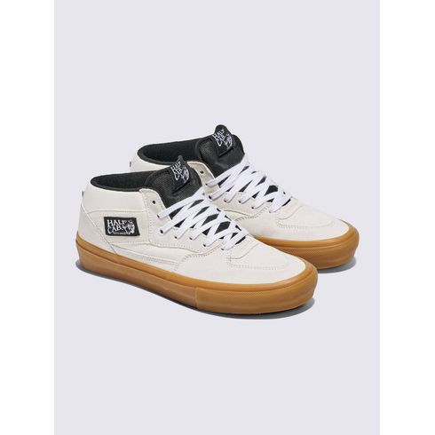 ZAPATILLA C/CANA UNISEX SKATE HALF CAB BLANCO VANS