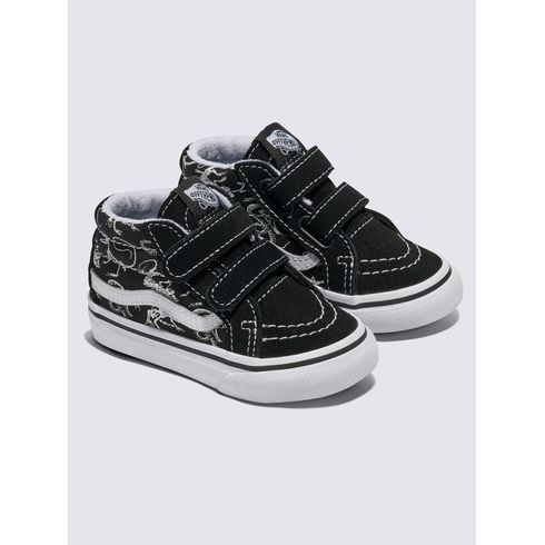 ZAPATILLA C/CANA NINO SK8-MID REISSUE V NEGRO VANS