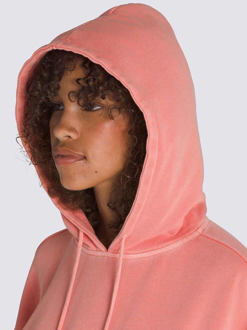 POLERON MUJER RETRO PO HOODIE ROSADO VANS