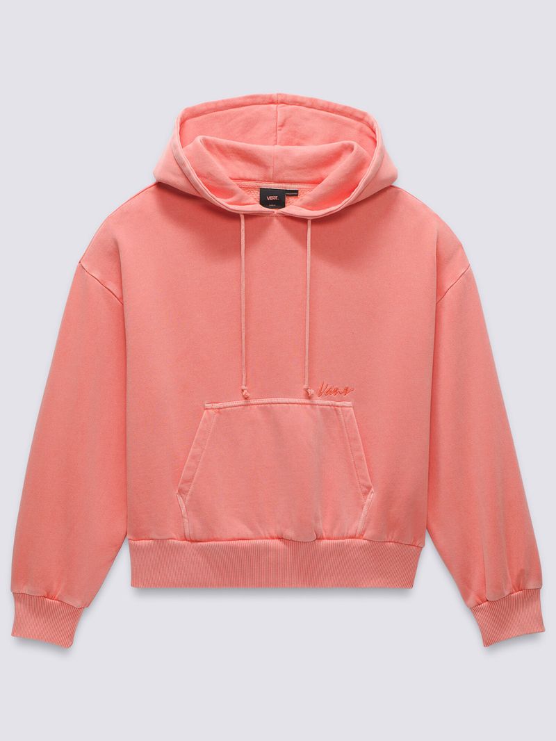 POLERON MUJER RETRO PO HOODIE ROSADO VANS