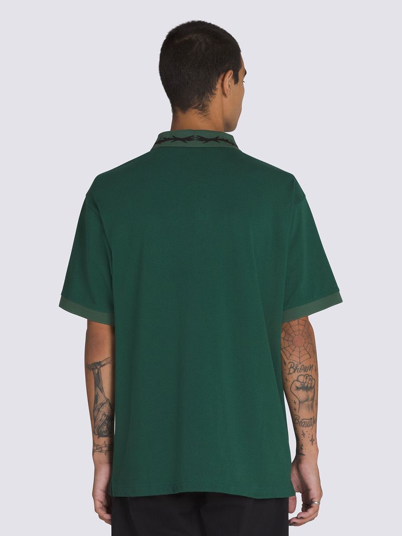 POLERA-M-C-HOMBRE-SKATE-MESH-POLO-VERDE-VANS