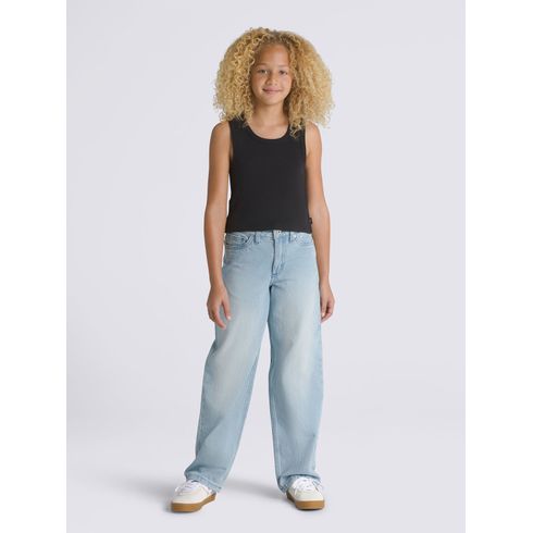 POLERA S/M NINA DREW RIB TANK NEGRO VANS