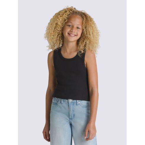 POLERA S/M NINA DREW RIB TANK NEGRO VANS