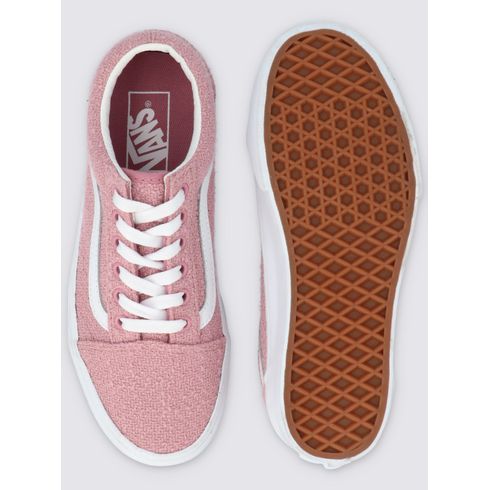 Zapatilla Casual Mujer Old Skool Stackform Rosado Vans
