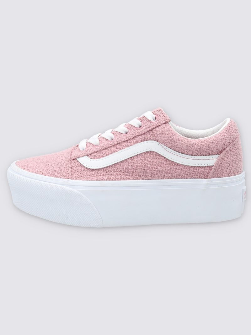 Zapatilla-Casual-Mujer-Old-Skool-Stackform-Rosado-Vans