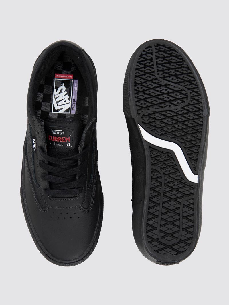 ZAPATILLA UNISEX Skate Curren Caples  NEGRO VANS