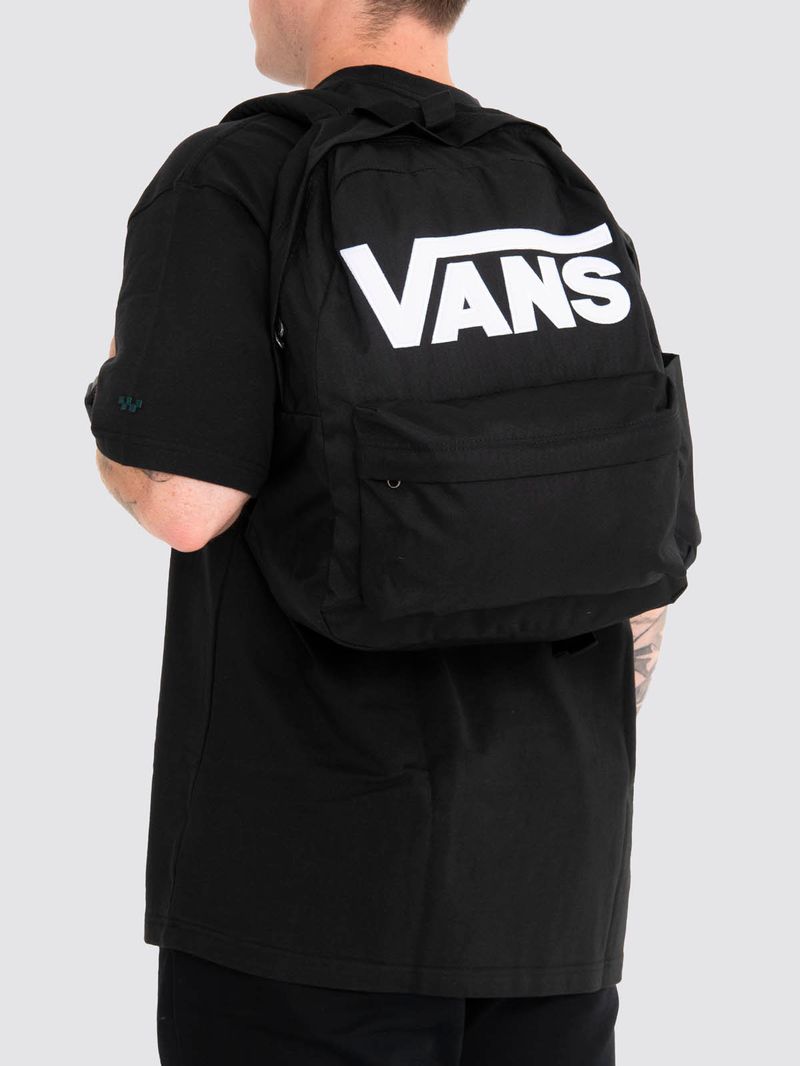 MOCHILA-UNISEX-Old-Skool-Drop-V-Bac-NEGRO-VANS