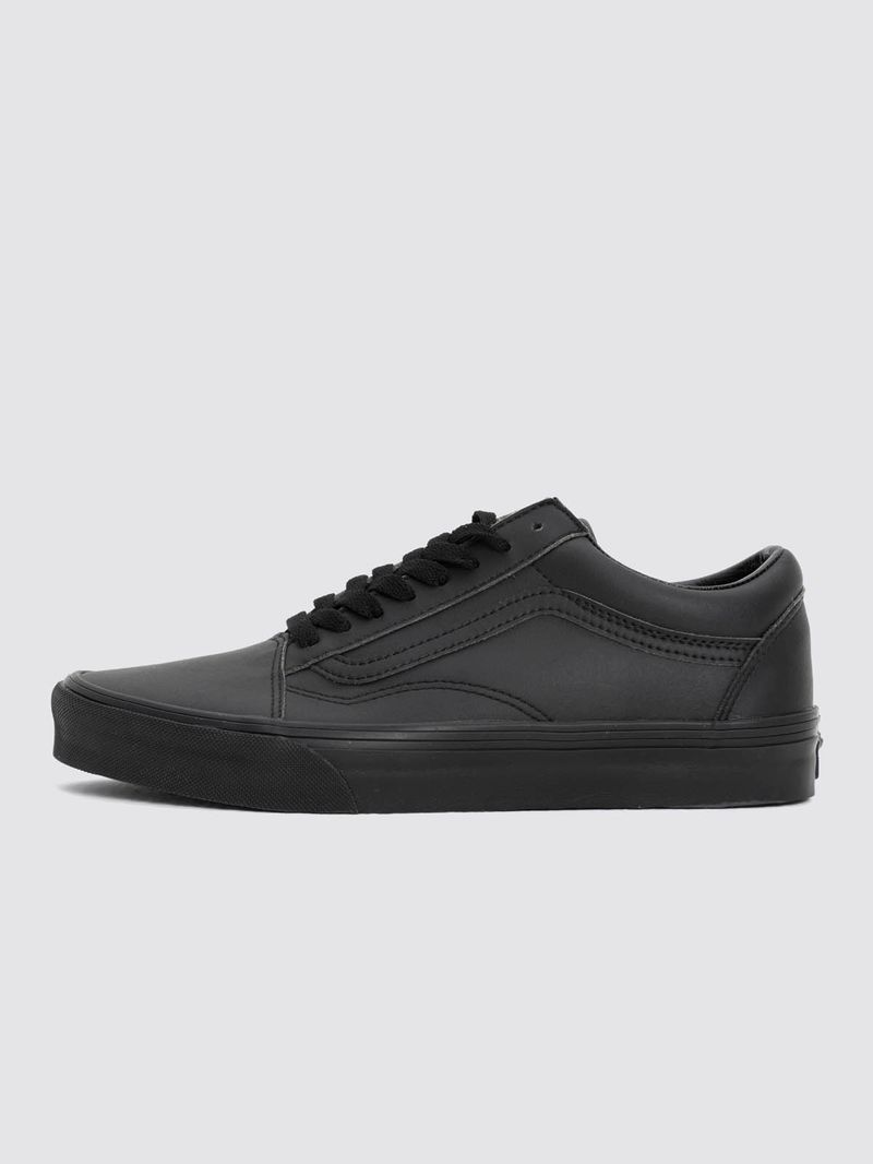 Zapatilla-Cuero-Unisex-Old-Skool-Negro-Vans