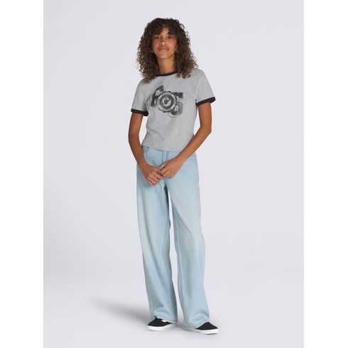 PANTALON MUJER SIRELLE 5 POCKET PUD CELESTE VANS
