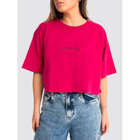 POLERA M/C MUJER RYLEN SS RELAXED CRO BURDEO VANS