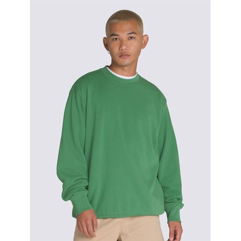 POLERON HOMBRE PREMIUM CREW VERDE VANS