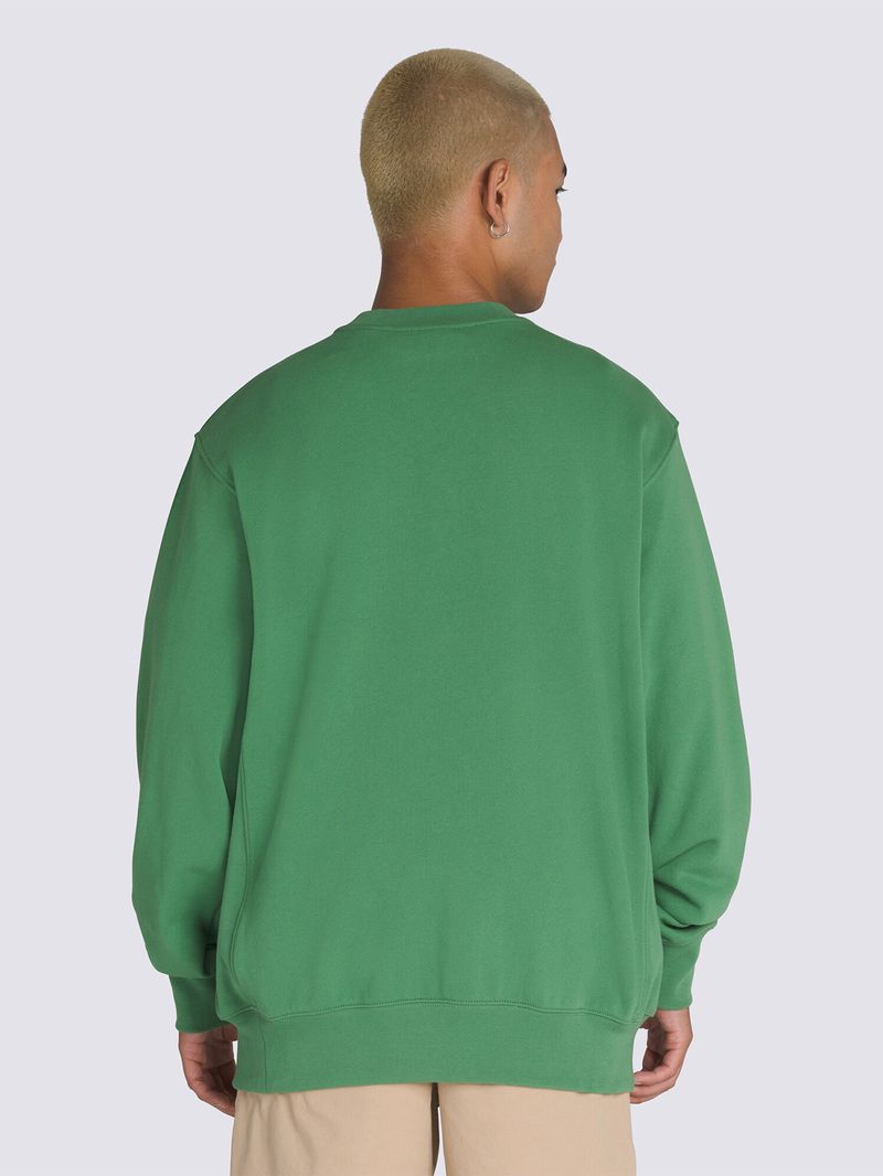 POLERON-HOMBRE-PREMIUM-CREW-VERDE-VANS