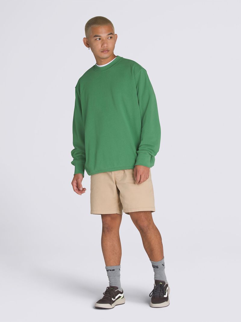 POLERON-HOMBRE-PREMIUM-CREW-VERDE-VANS