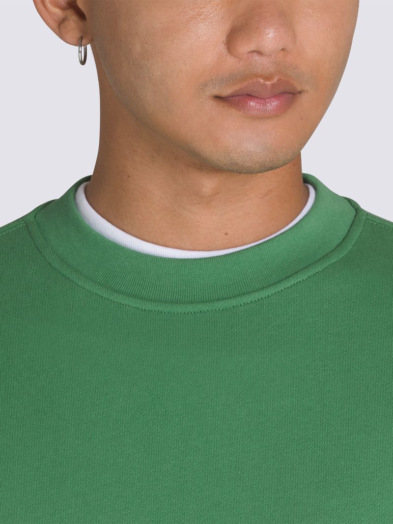 POLERON-HOMBRE-PREMIUM-CREW-VERDE-VANS