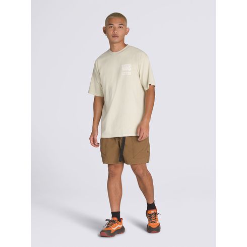 POLERA M/C HOMBRE MTE SABERTOOTH SS TE BEIGE VANS