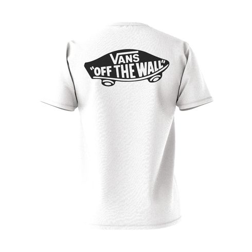 Polera Manga Corta Hombre Style 76 Back Ss Tee Blanco Vans