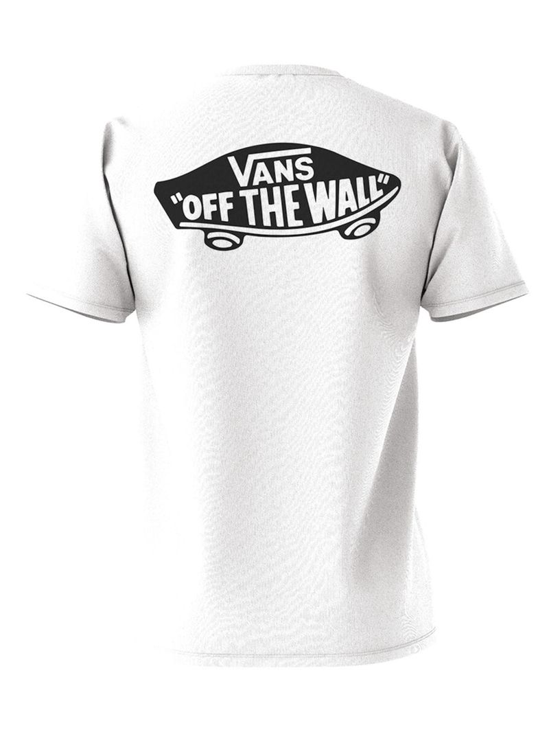 Polera-Manga-Corta-Hombre-Style-76-Back-Ss-Tee-Blanco-Vans
