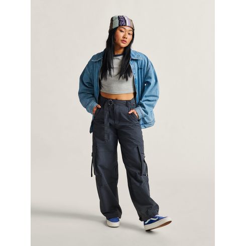 PANTALON MUJER COBRA CARGO PANTS GRIS VANS