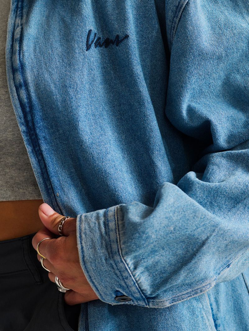 CHAQUETA-MUJER-PITSTOP-DENIM-STATIO-AZUL-VANS