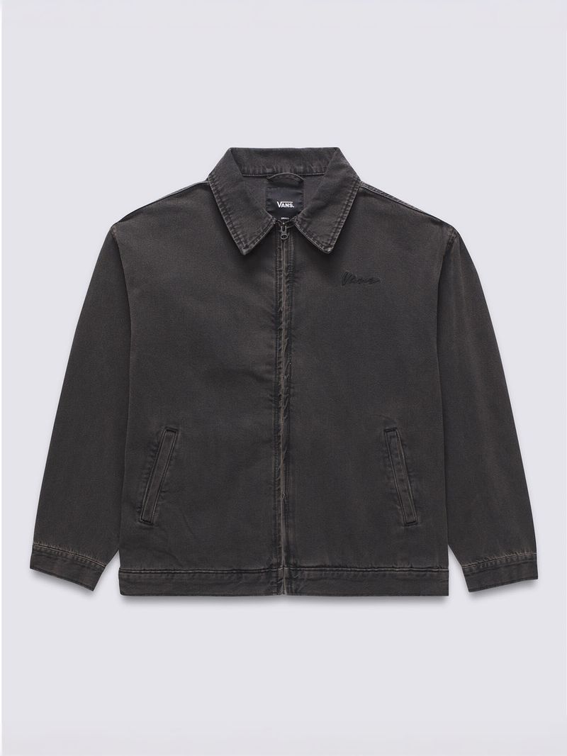 CHAQUETA-MUJER-PITSTOP-DENIM-METAL--NEGRO-VANS