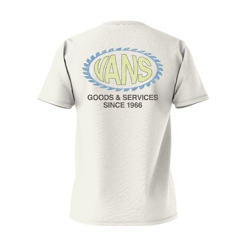 POLERA M/C NINO SHREDDLER SS BLANCO VANS