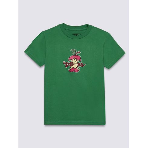POLERA M/C NINO THROUGH THE CORE SS VERDE VANS
