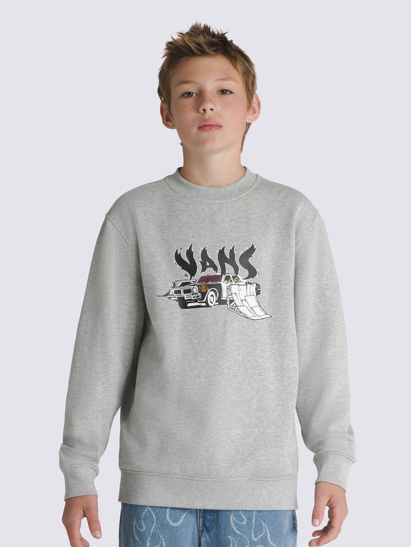 POLERON-NINO-COPOUT-LOOSE-CREW-GRIS-VANS
