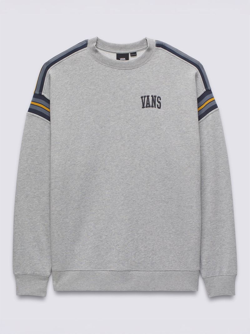 POLERON MUJER STADIUM OS CREW GRIS VANS