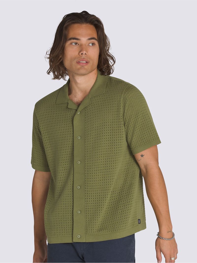 CAMISA-M-C-HOMBRE-FELDMAN-SWEATER-POLO-VERDE-VANS