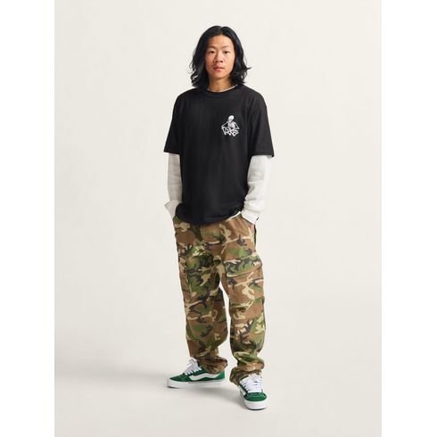 PANTALON HOMBRE FATIGUE CARGO LOOSE NEGRO VANS