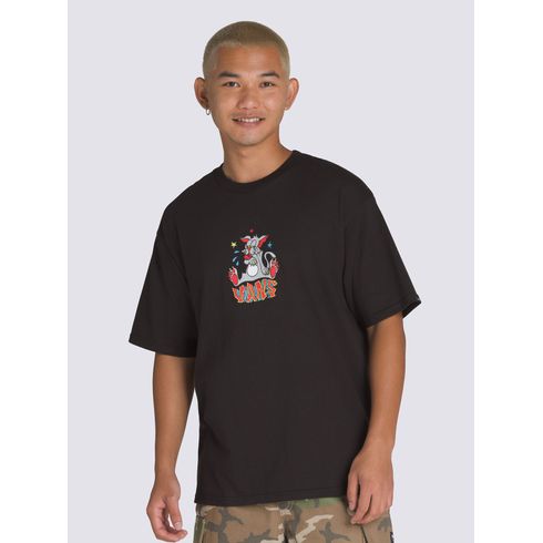 POLERA M/C HOMBRE FRIZZ SS NEGRO VANS