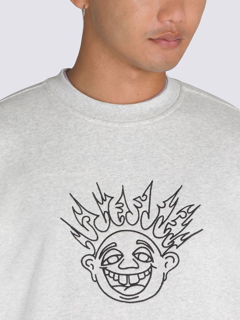 POLERON-HOMBRE-SKATE-SMILE-SPIKE-CR-GRIS-VANS