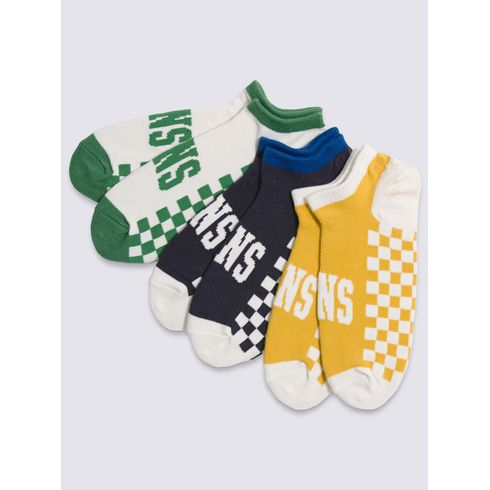 CALCETIN MUJER VANS CHECK KICK VERDE VANS